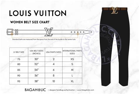 louis vuitton belt guide|lv belt size chart women's.